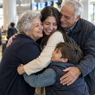 Aile ve arkadaş ziyareti