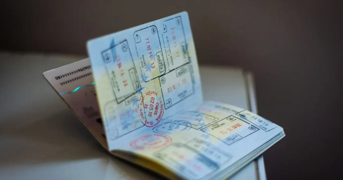 Vize damgalarıyla dolu açık pasaport
